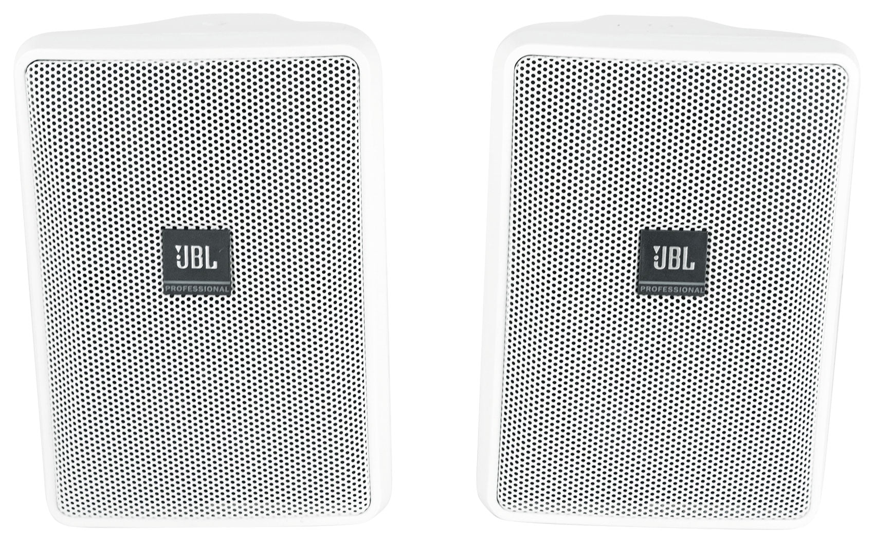 23-1 Control Indoor/Outdoor Amp 70v Commercial White + Speakers 3" JBL (2) Wall