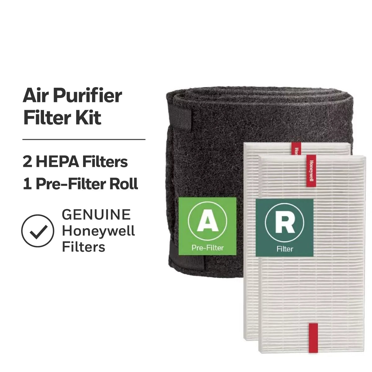 HRF-ARVP100 Pack, and R Value Pre-Filter A Filter Honeywell