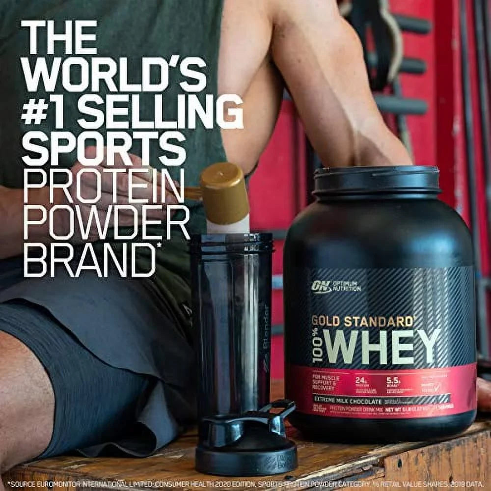 Gold & May Cream, Vary) 100% Protein Optimum Pound 2 Powder, Strawberry (Packaging Nutrition Whey Standard