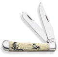 Knife BONE NATURAL 7948 WR Pocket XX Case TRAPPER-SON(6254 SS) SMOOTH