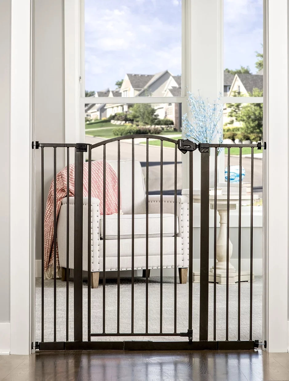 Tall Baby Gate, Regalo 6 24 Months, Arched Gate Décor to Safety Age Group Baby Bronze Extra