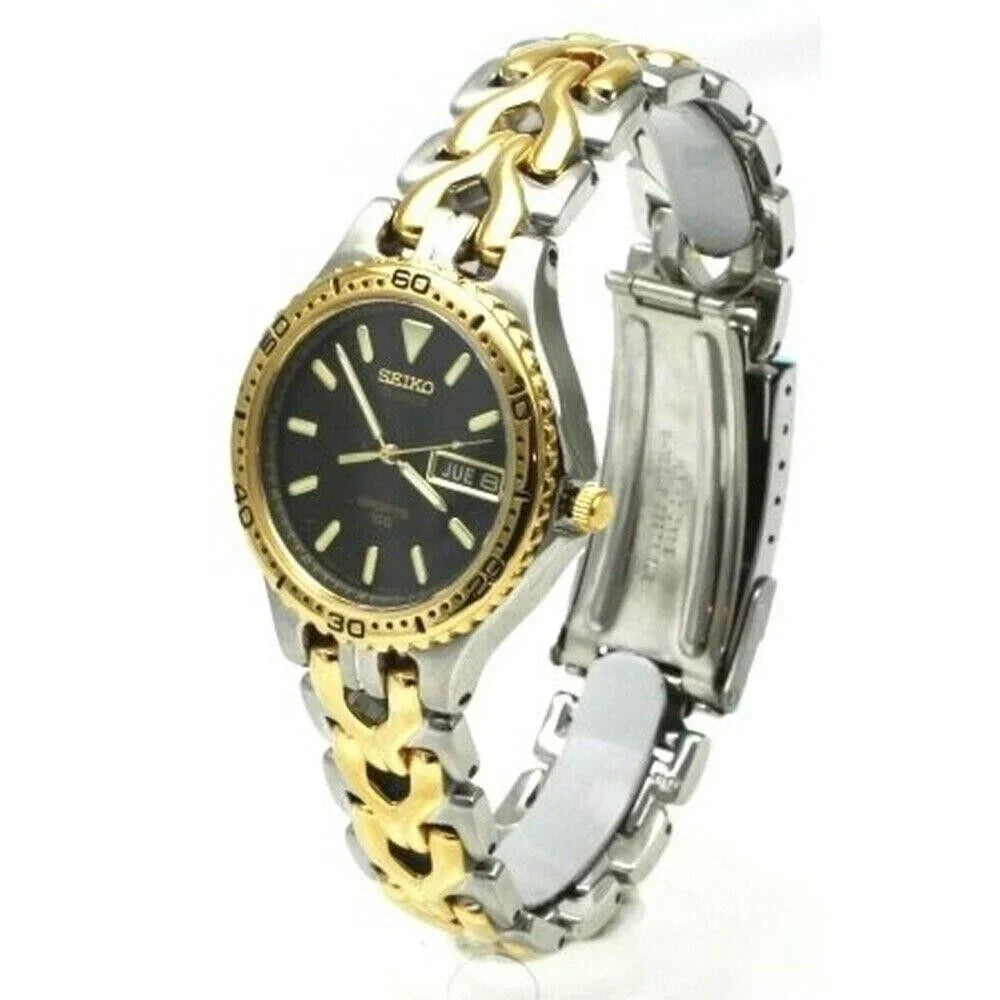 Tone 100 Two Resistant Men's Date SSBGG456 Seiko Watch m Water