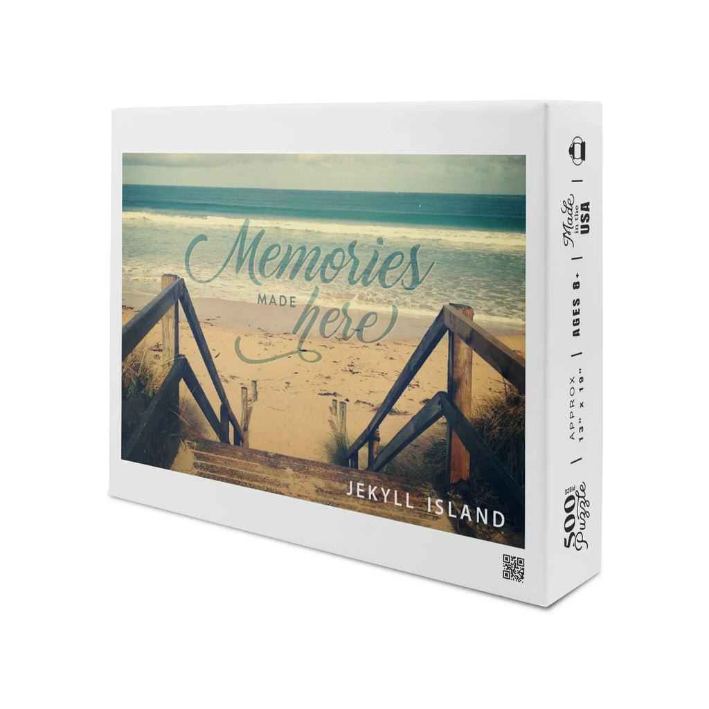 Adults Georgia, Back, in I (19x27 Puzzle Love for Sandy Family, Piece inches, Jekyll and Beach USA) Jigsaw 500 You Sentiment Island, Made Premium Staircase, the to and Beach