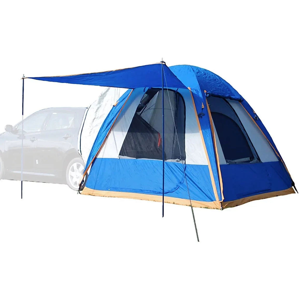 Awning with SUV Camping Sportz Cargo Universal Person 4 Tent Dome-To-Go Napier