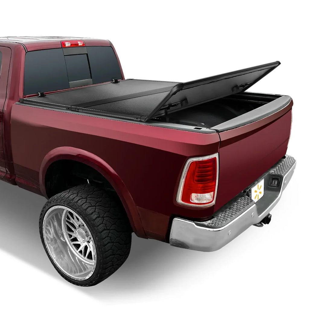 Bed Truck Bed Ram 1500 2500 Tri Dodge 09-18 10-22 6.5Ft Tonneau Drive Fold Fits Hard 3500 Cover / Auto Dodge Ram