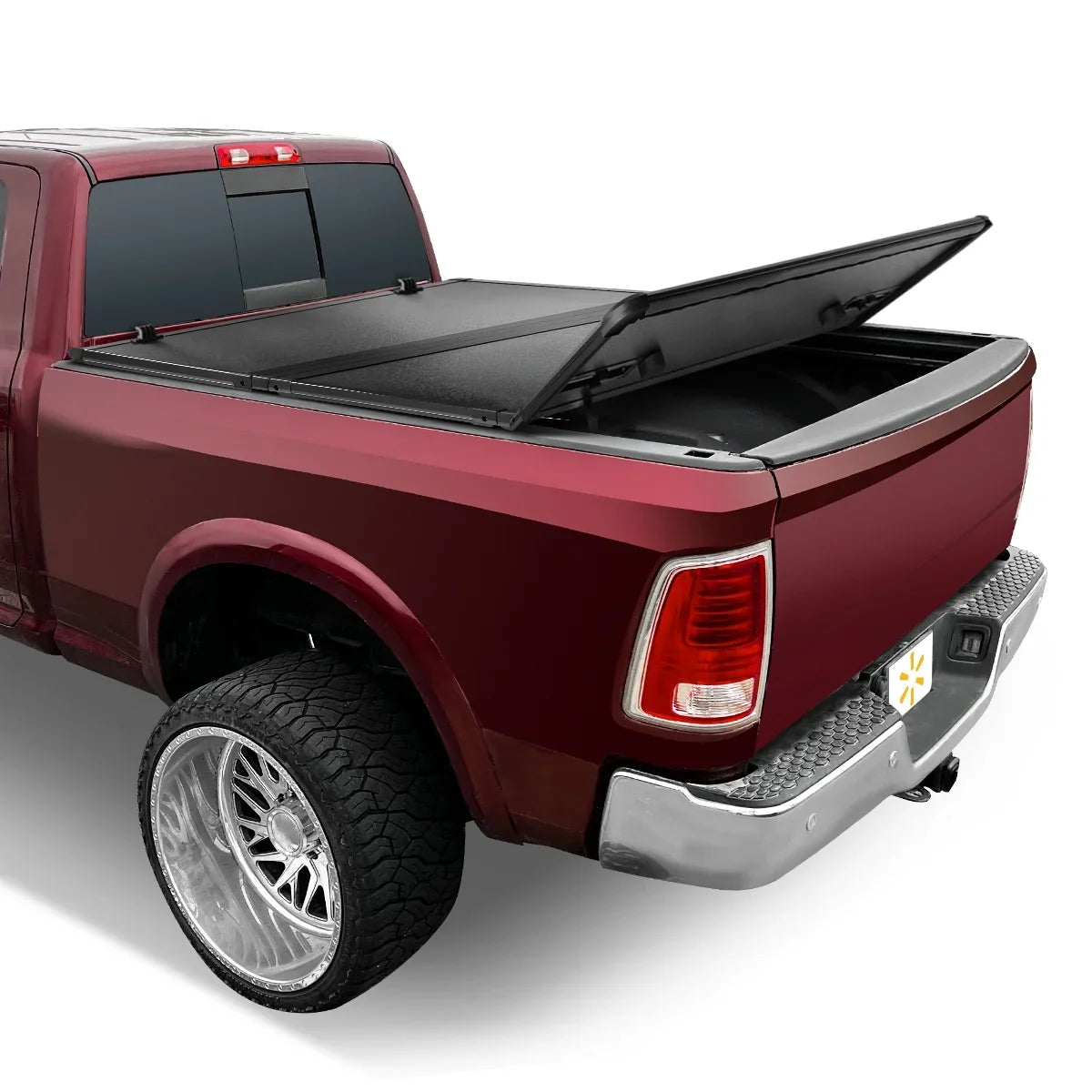 Bed Truck Bed Ram 1500 2500 Tri Dodge 09-18 10-22 6.5Ft Tonneau Drive Fold Fits Hard 3500 Cover / Auto Dodge Ram
