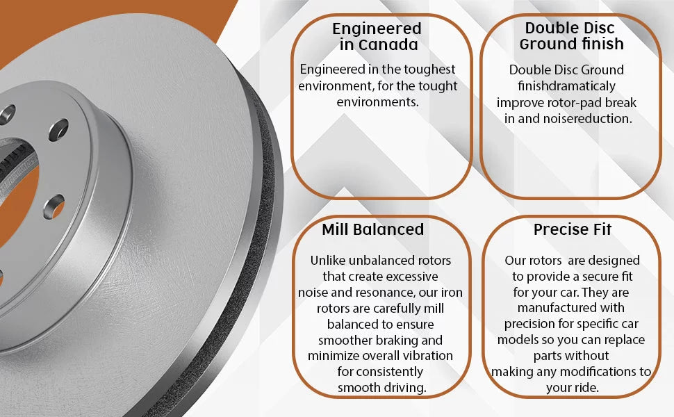 Rear] 2012-2017 Kit Brake Replacement [Front and Set Pads X Buick and 2.4 Disc Ceramic Rotors Premium For Verano | 12 X Piece Brake Advanced |