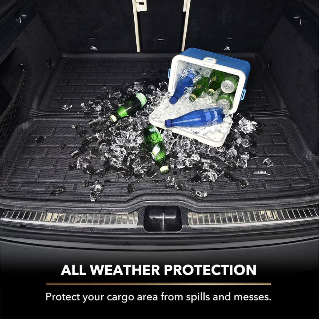 CHEVROLET/GMC/CADILLAC 2021-2024 with Liner 3D (BLACK) Liner Cargo KAGU MAXpider - TAHOE/YUKON/ESCALADE Cargo compatible