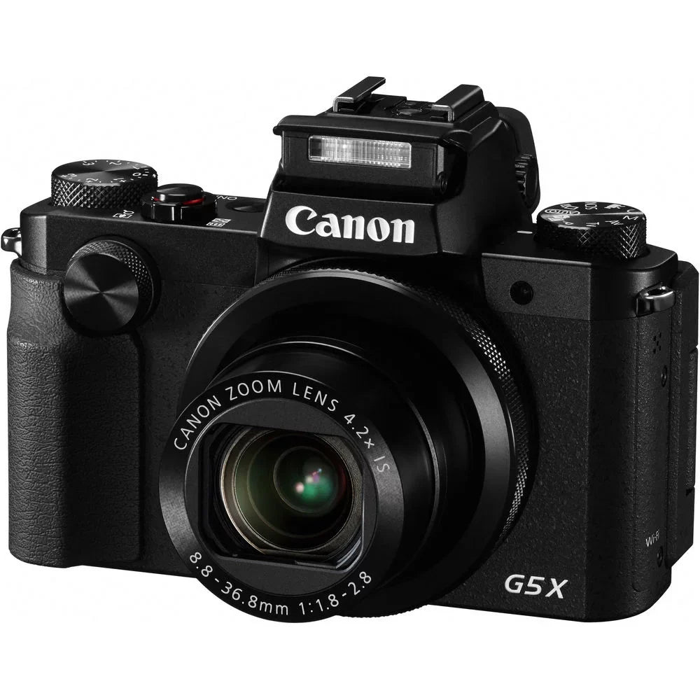 X Kit Strap, Bag, PowerShot Flex Tripod, Soft (0510C001), Model) Card, Memory Canon Cleaning Deluxe (International Hand Digital Card Reader, Camera 64GB Wallet, G5