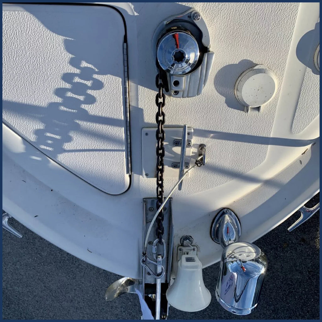 '- FO4560 Five PVC Straps, Wire Safety and Oceans 5/16-Inch Steel 7x19 U-Bolt 12-Inch Snap Duty Hook Anchor Rope, Heavy Includes Stainless Coated 5/16-Inch Carabiner 6mm