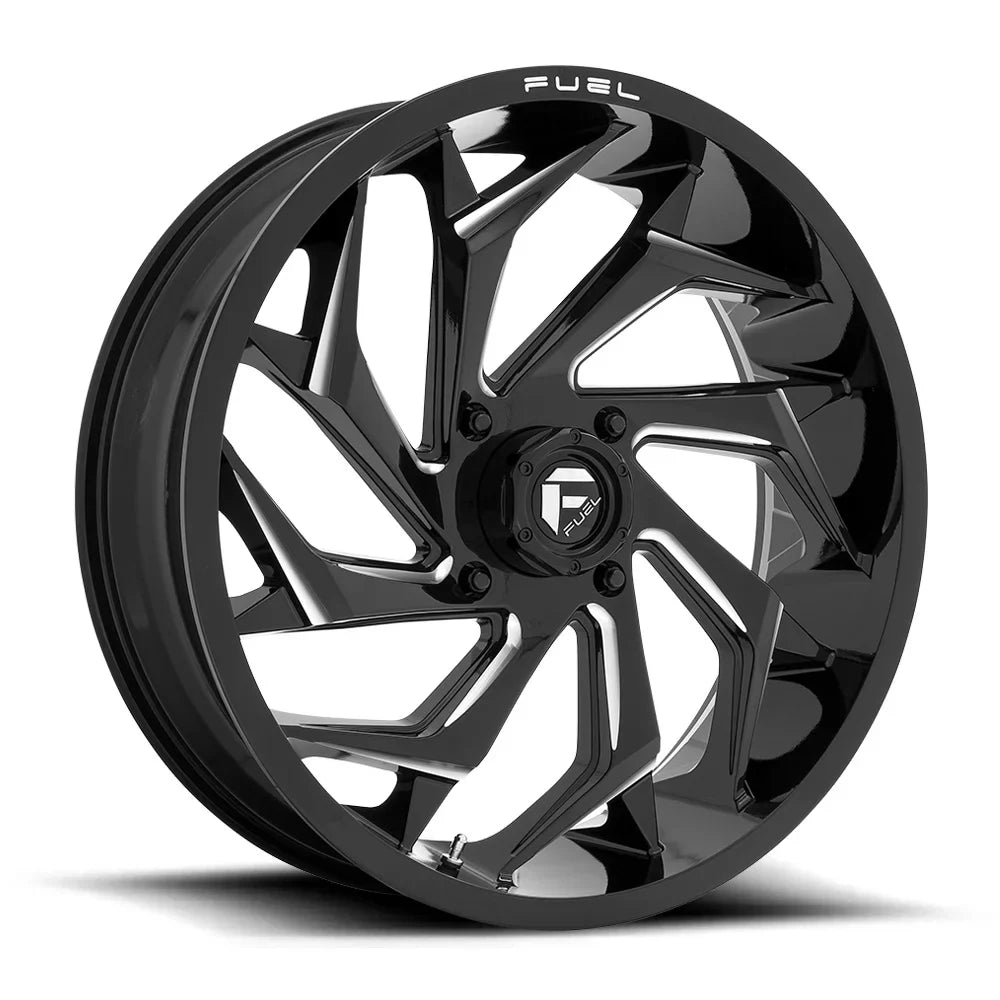 Teryx 18" Black MotoRavage Kawasaki Reaction XL 40" Tires Mule Fuel Wheels