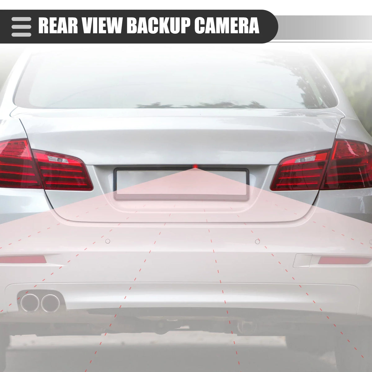 2011-2014 Black 95760-3S100 Metal Hyundai Sonata View for Unique Car Rear Bargains Camera Backup