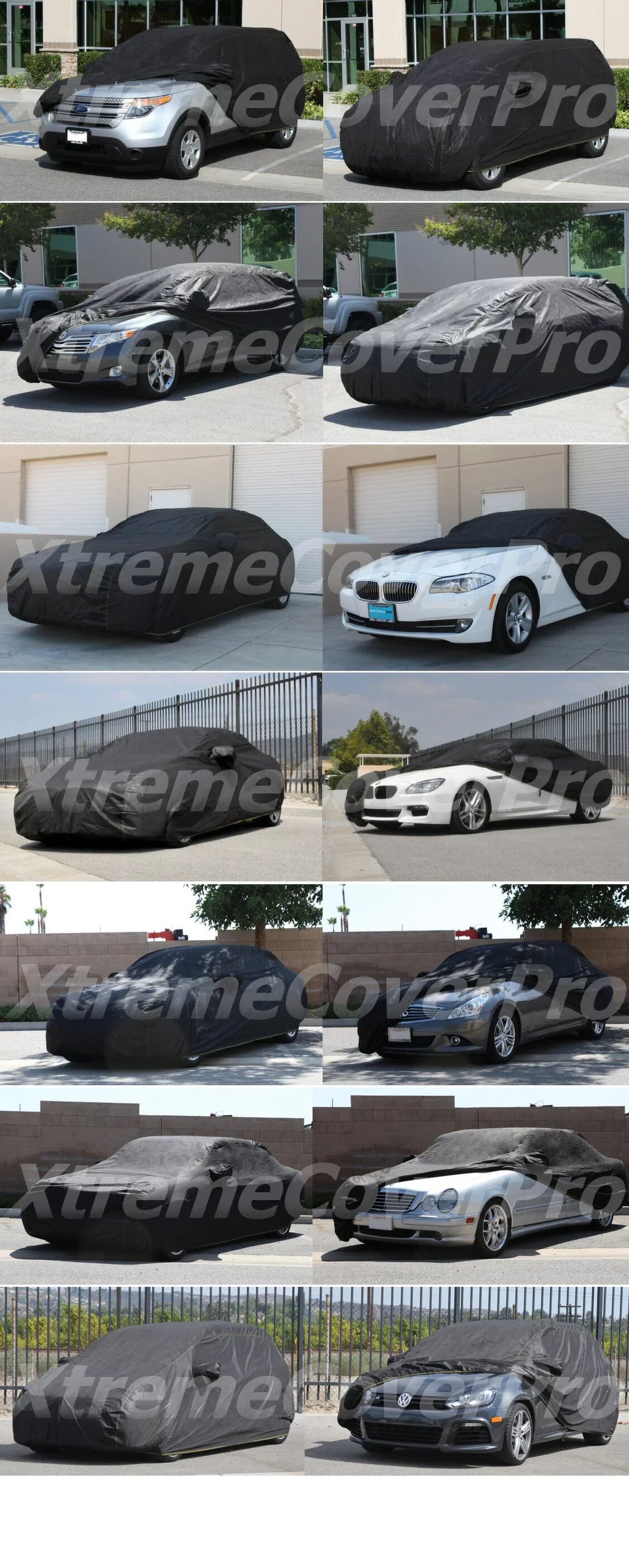 ML350 2012 Car Mercedes-Benz ML500 ML63 Pro XtremeCoverPro ML550 2015 2014 fits Cover XCP Black 2013 Series