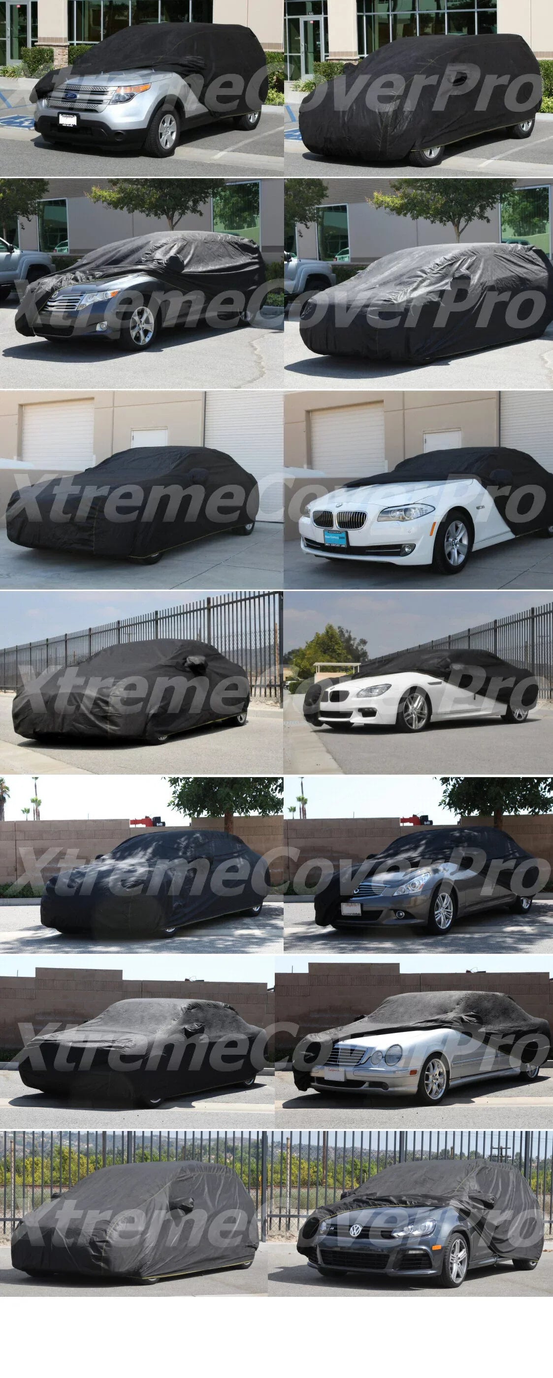 ML350 2012 Car Mercedes-Benz ML500 ML63 Pro XtremeCoverPro ML550 2015 2014 fits Cover XCP Black 2013 Series