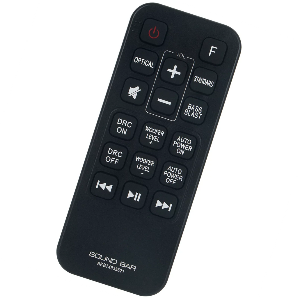 Wireless Replacement SPJ2B-W AKB74935621 SJ2 Control for Sound Remote Bar LG