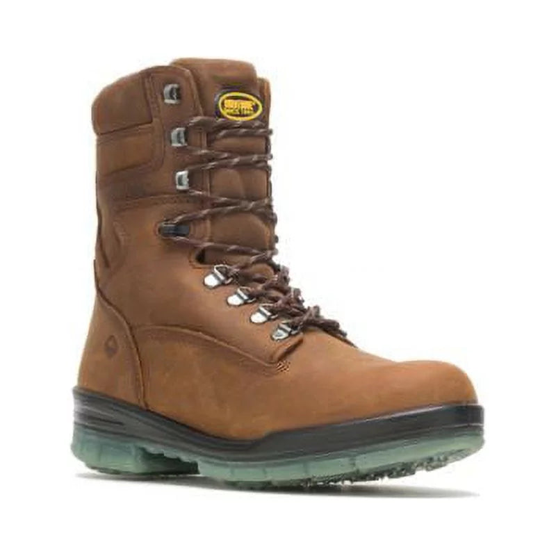 Work DuraShocks Wolverine Men Boot Stone 8" Waterproof Insulated I-90