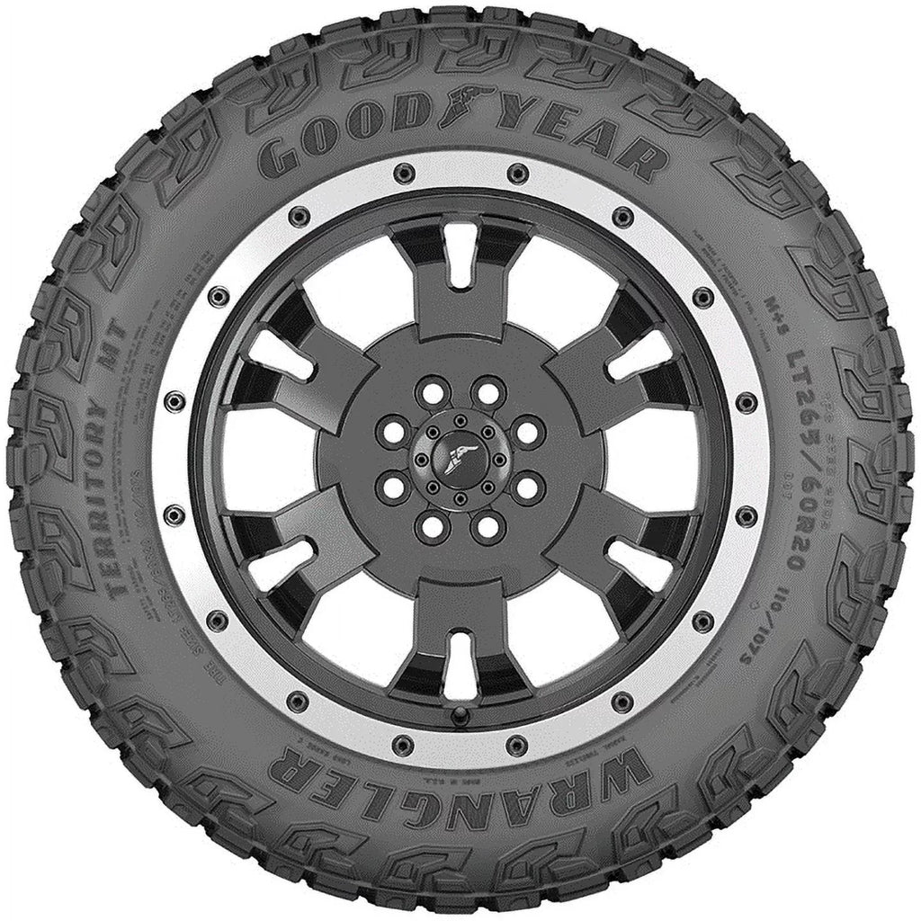 MT 2022-23 LT315/70R17 113S 2017-22 Ford Raptor, Territory Ford Bronco Wrangler Fits: Everglades Tire Goodyear All-Terrain F-150