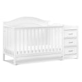 Changer 4-in-1 and Convertible in Charlie DaVinci Combo Crib White