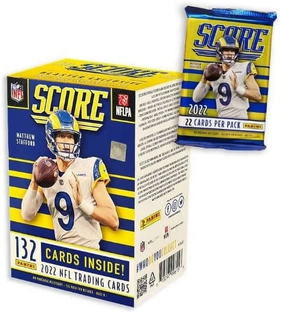 BLASTER Football (11 Trading Card Score 2022 Box Packs) Panini NFL