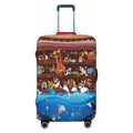 Noah'S - Ark2 Suitcase Fashion Cover Junzan Protector Luggage Washable Print On Inch Animals Luggage 18-32 Fits