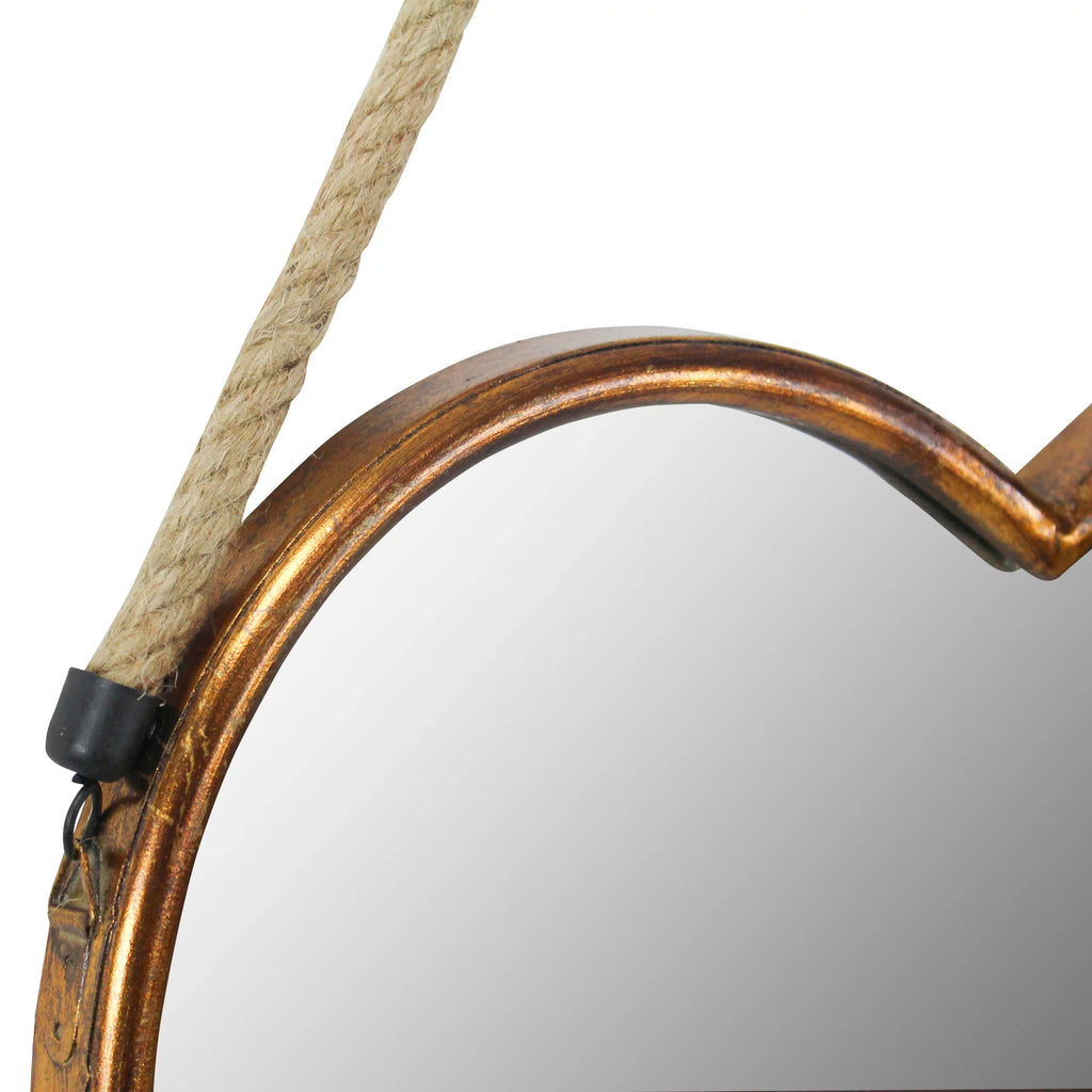 Wall x Heart Mirror by Aspire Gold 18" 28" Kiera