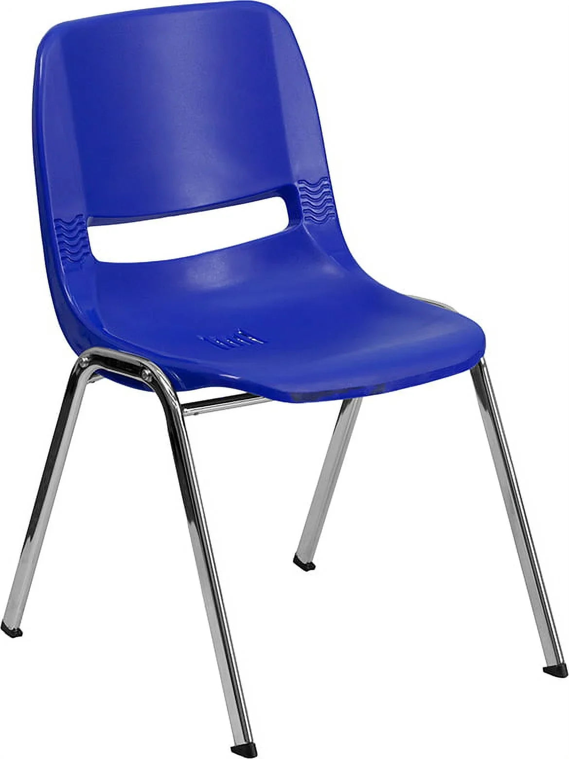 Height and Kid's HERCULES Chair 440 with Capacity 14" Series Stack Navy [RUT-14-NVY-CHR-GG] lb. Flash Chrome Furniture Shell Seat Frame Ergonomic