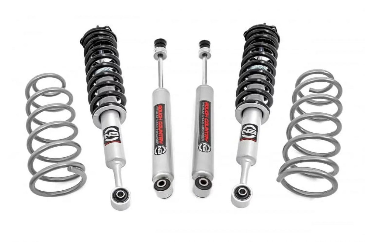 '- TOYOTA 2007-2014 Kit Fits 4RUNNER, FJ 76031 for Coils Struts TOYOTA select: Rough Country 3" w/N3 FJ 4Runner/07-14 & CRUISER Lift 2003-2009 03-09