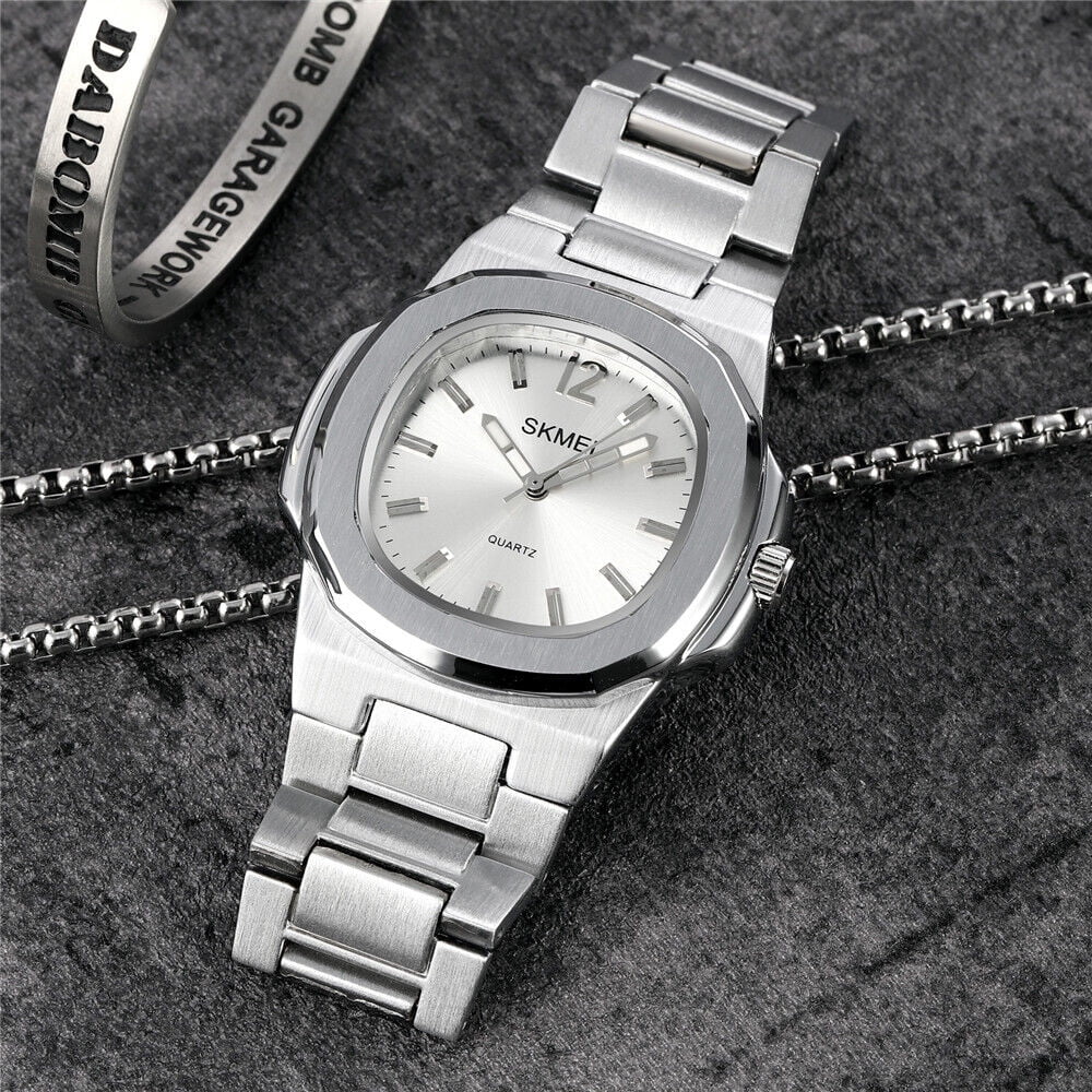 Luxury Watch Steel Business Gold Male For Men Gift Wristwatch Quartz