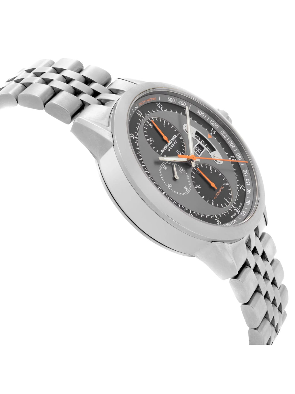 Watch Dial Weil (Good) Automatic Titanium Pre-Owned Gray Mens Freelancer Raymond 7745-TI-05609