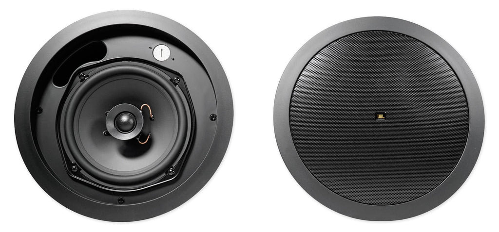 Restaurant/Bar/Cafe Background 6.5" Speakers+Amp Front JBL House+(4) of Black 4"