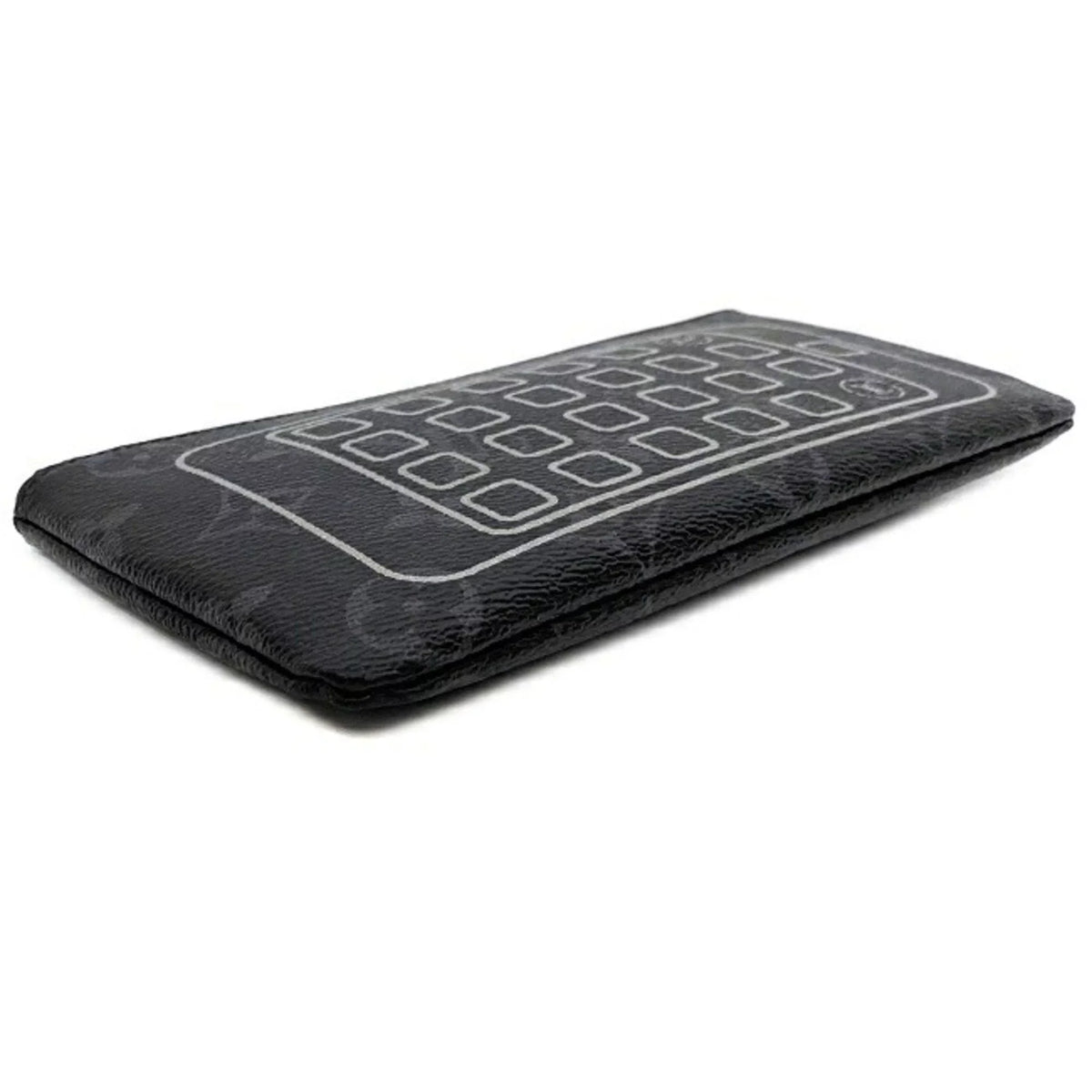 Louis Gray Black UB1137 Eclipse (Good) Hiroshi Pre-Owned VUITTON Fragment Monogram iPhone Fujiwara LOUIS Flash Vuitton Collaboration Rainbow M64433 Pouch