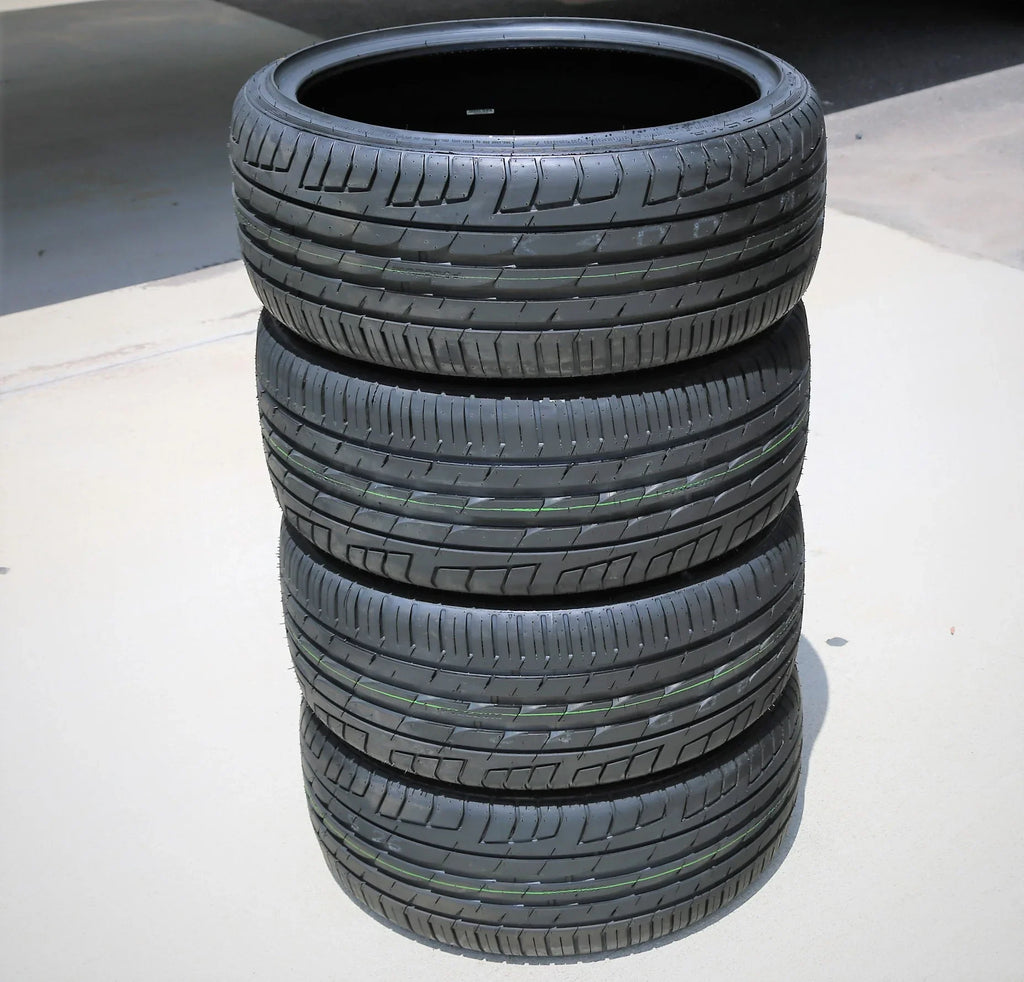 (TWO) Season XL 95Y Forceum Mercedes-Benz All ZR Performance 2017-19 528i 2010-16 of Base Fits: 2 E300 High Octa BMW Tires 4Matic, Pair 245/35R20 A/S