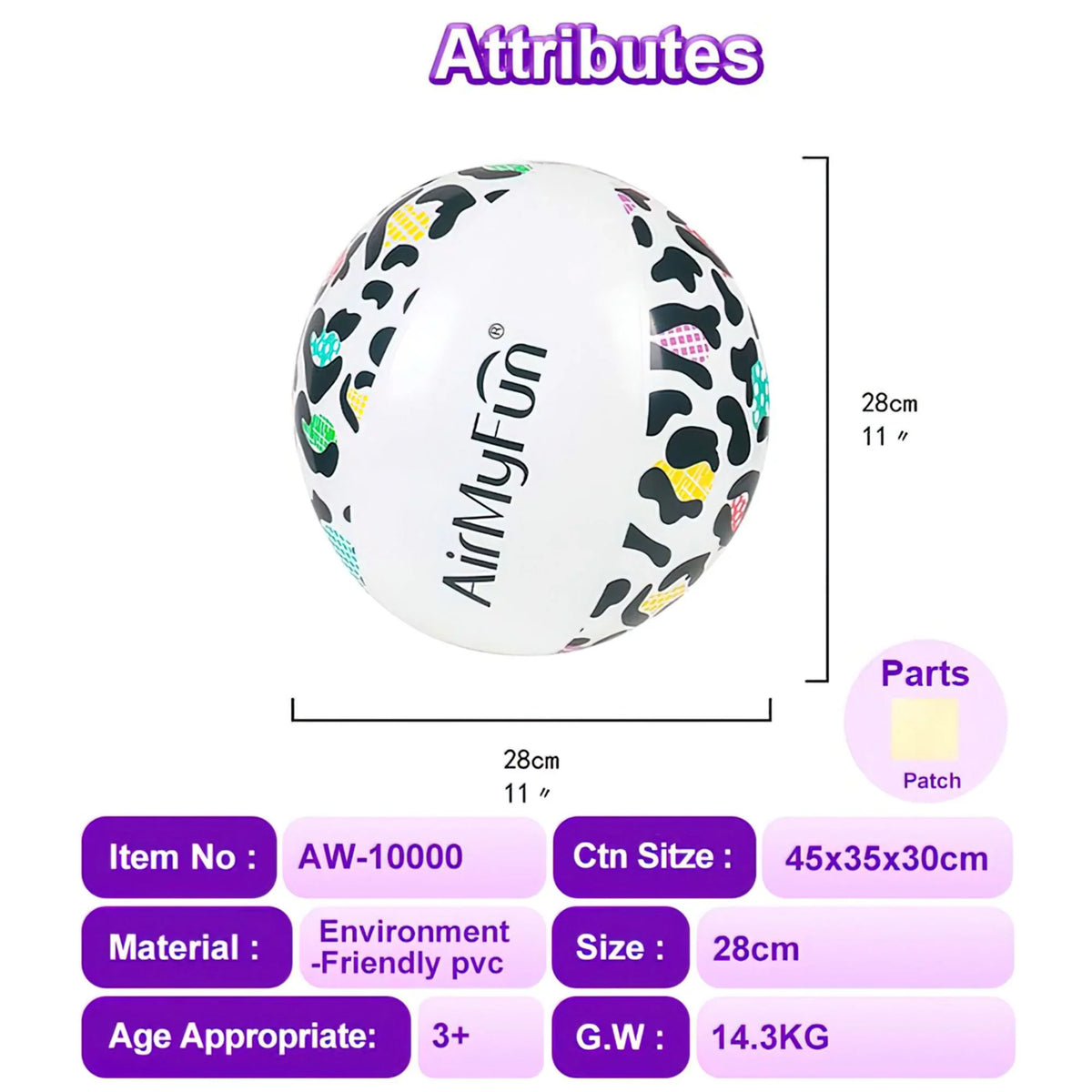 suitable men Inflatable float, and beach children ball, for cheetah both pool colorful