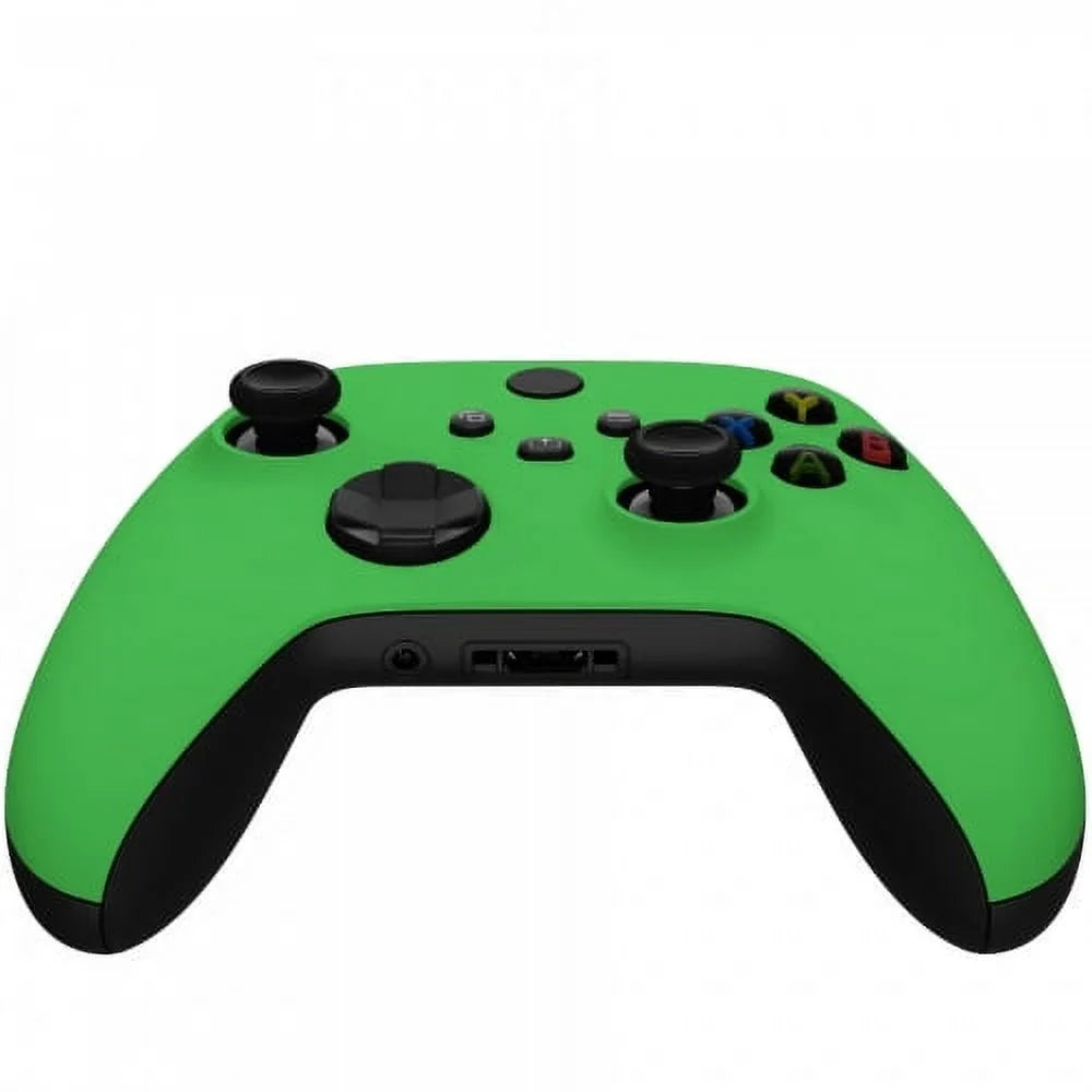 UN-MODDED "Soft One X Xbox Unique Design Green" Controller jack) 3.5 (with Custom