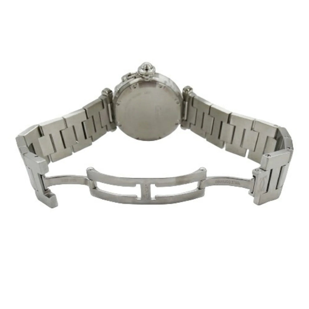 Steel, Quartz, Cartier Watch, Polished (Good) Pre-Owned W3140007, Pasha Miss Stainless Silver, Ladies SS,