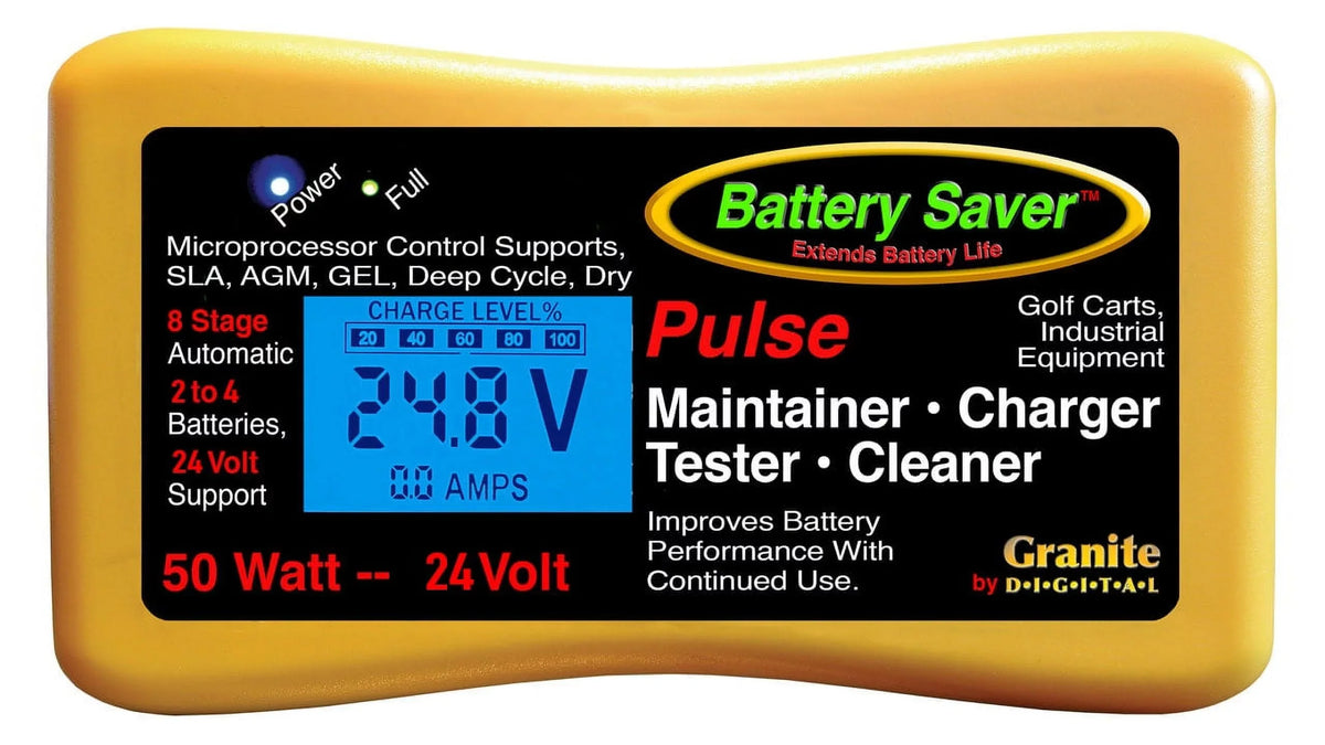 Charger Saver and 24 2365-24L Tester Watt) Maintainer Battery (50 Volt Pulse