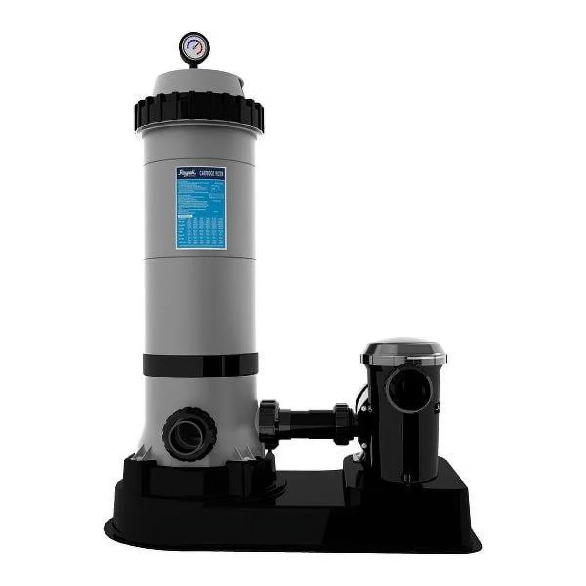 018200 Raypak System, 100 Pool HP Protege ft, 1 Filter Above Ground Cartridge