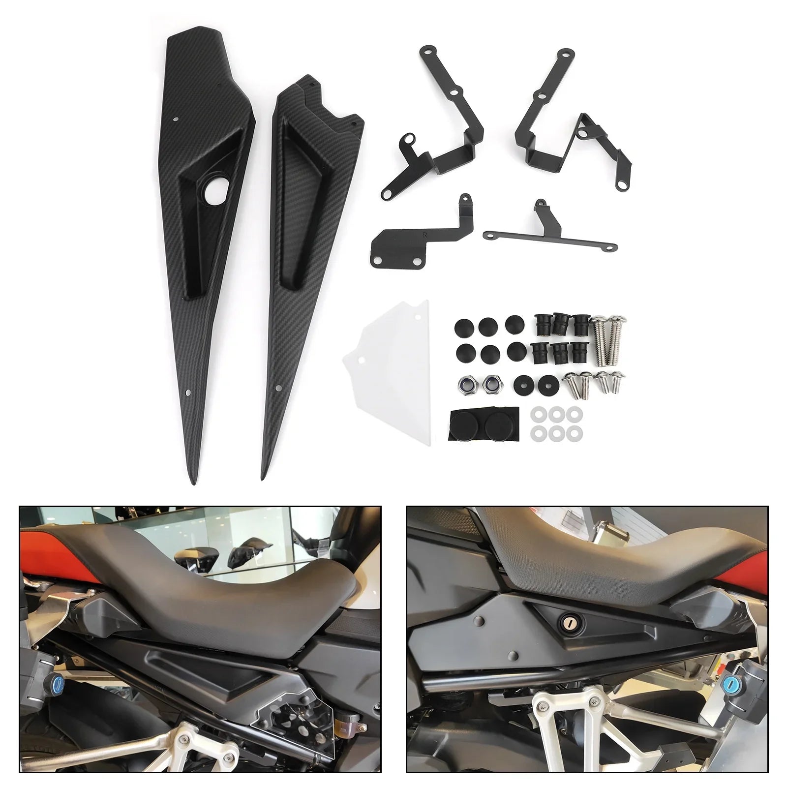 BMW Trim 2018-2019 Side Carbon Cover For Frame F850GS F750GS