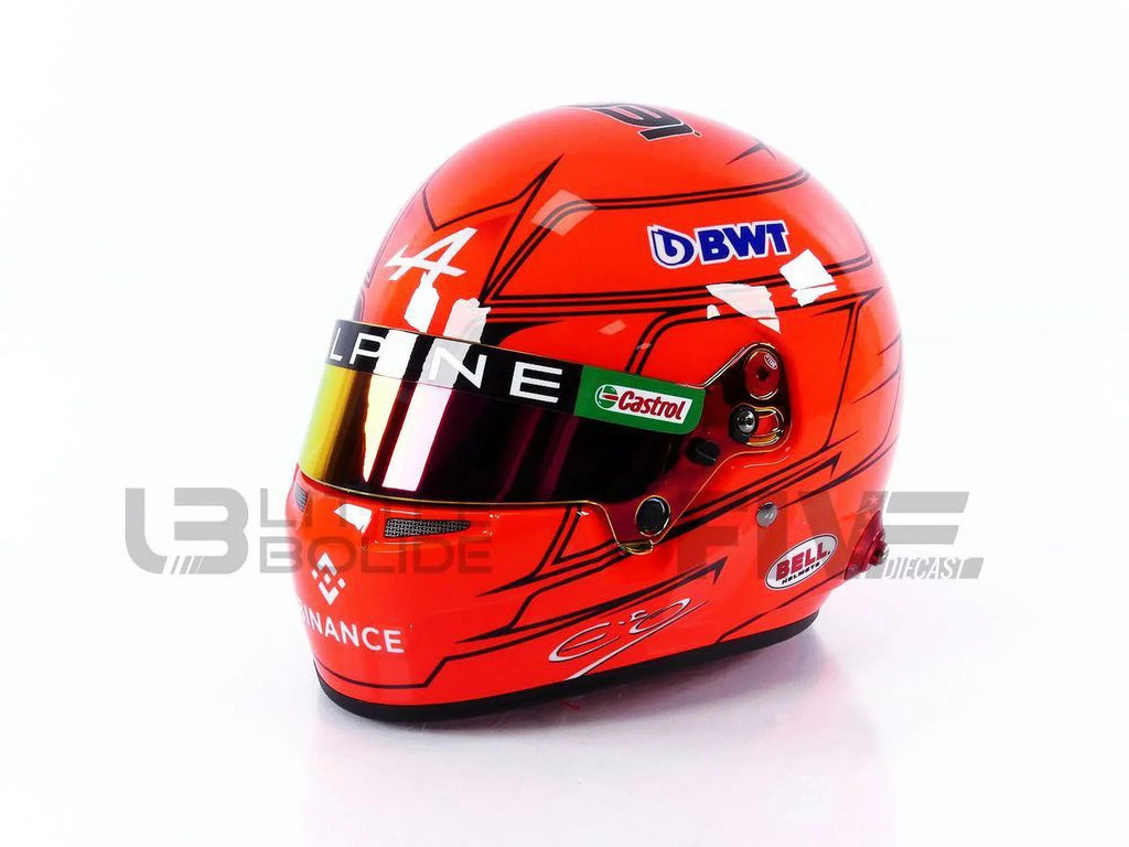 Ocon Alpine - 2023 1/2 Esteban - MINI CASQUE HELMET