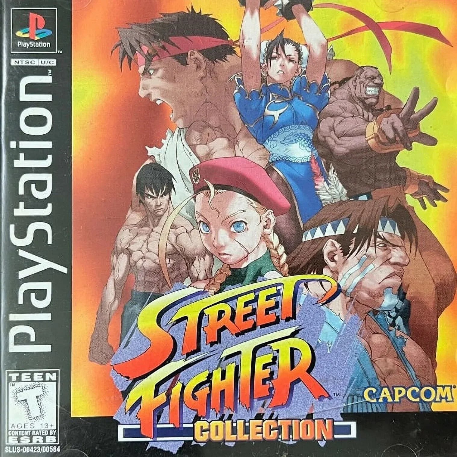 1997) Video (Refurbished) (Sony PlayStation 1, Collection Fighter Game Street Restored
