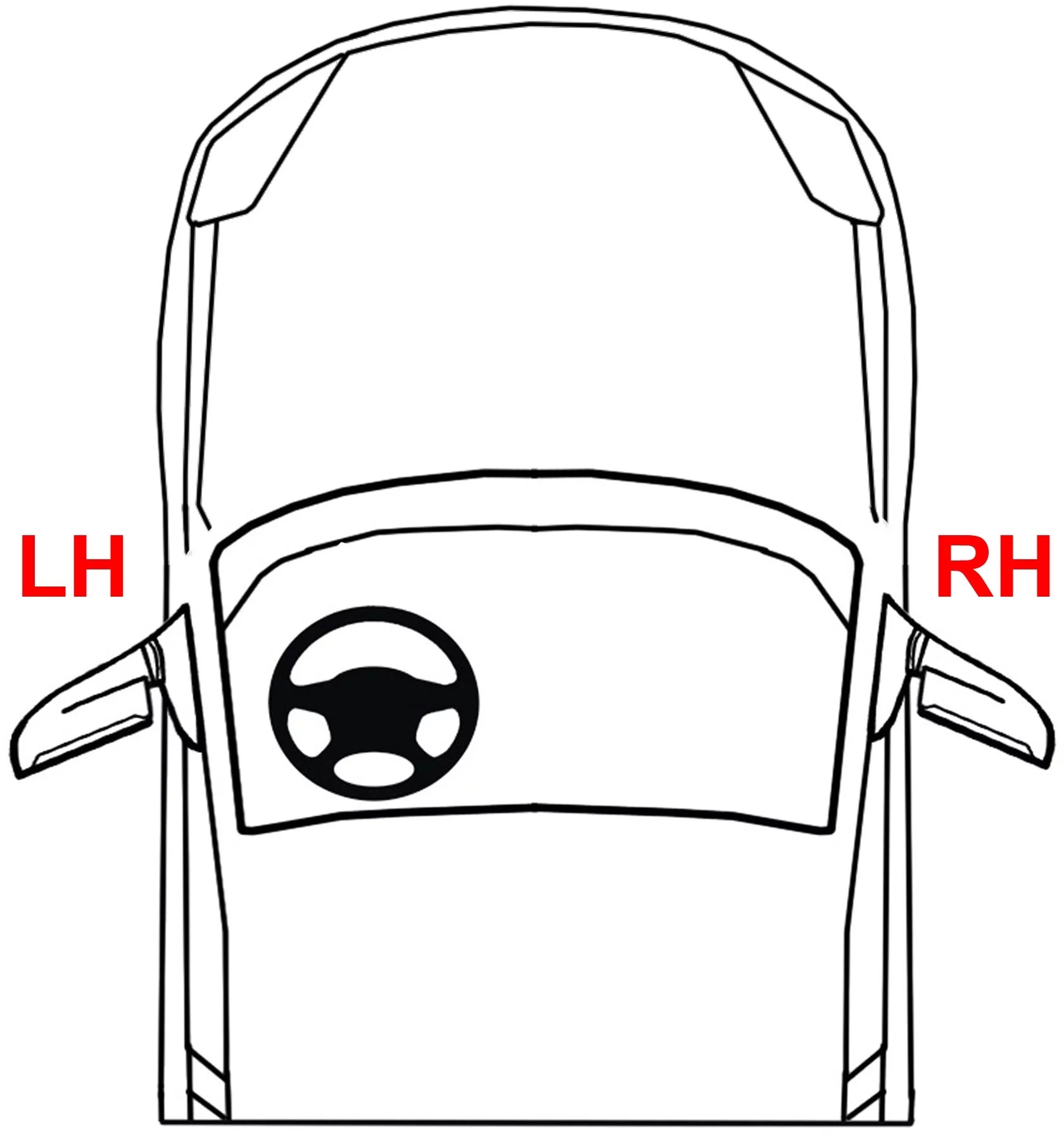Passenger Driver Power Window Transit Van Cargo Front, 2010-2013 Regulator For Connect Left Ford With Mini Motor