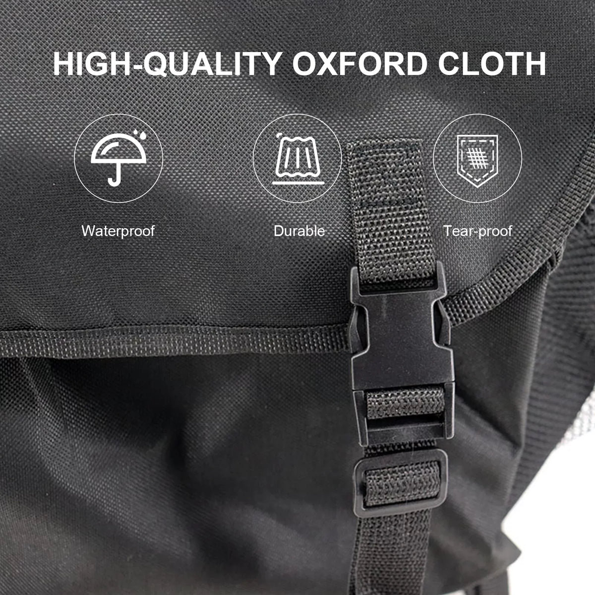Multi-Pockets Off-Road Gear Storage Bag Travel Lixada Tool Spare Camping Tire Car Organizer Cargo Backpack for