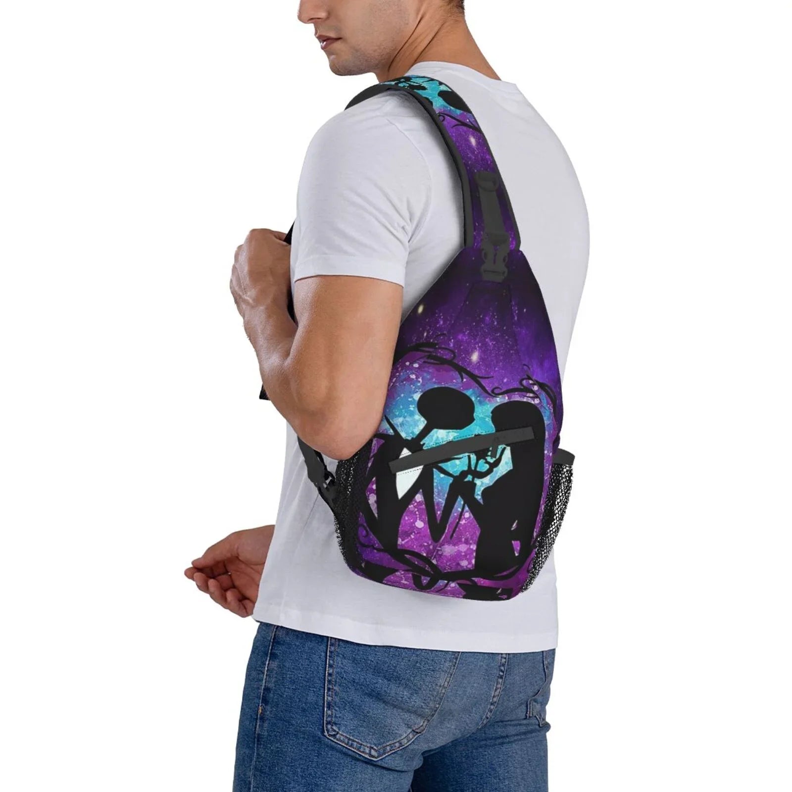 Sling Daypack Crossbody Bags Unisex Gifts Shoulder Christmas Hiking Men Backpack Travel Before For Nightmare Bag Chest Women The
