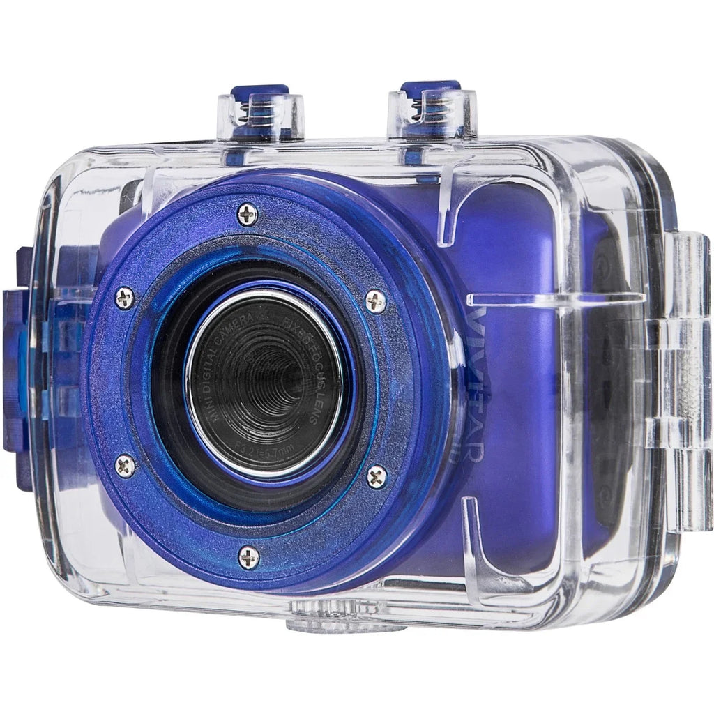 Display Pro Action 1.4" 1.3 Megapixel DVR781 with Camcorder Accessories Vivitar Series