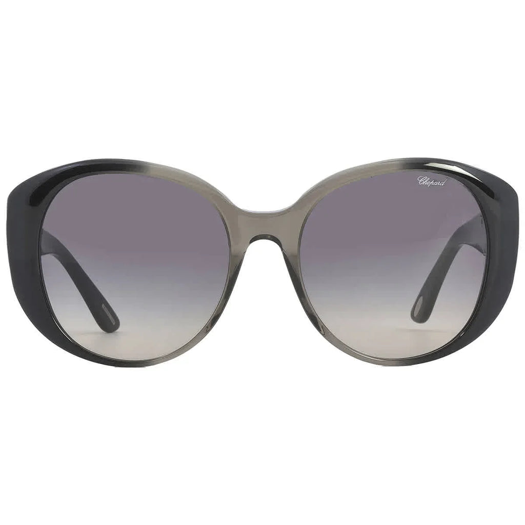 Chopard SCH188S 54 0W40 Sunglasses Grey Ladies Gradient Oval