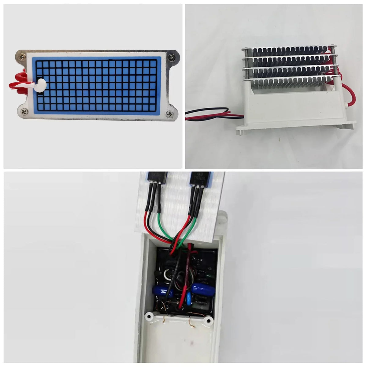 Removal Purifier Bathroom Docooler Washable Kitchen AC110V Ceramic with Air Integrated Odor Room Generator Plate Ozone for Living