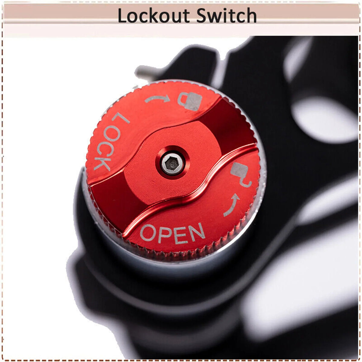 Fork Brake Shoulder Front Single/Double Disc Fork Fat Air 20inch Bicycle Suspension 20*4.0 Fork Bike BUCKLOS 9*135mm Parts Snow