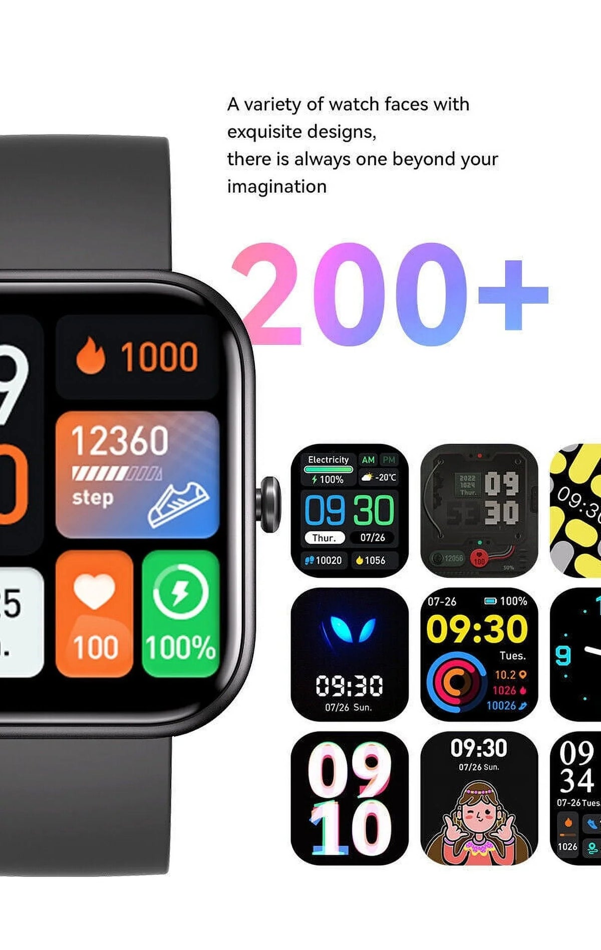 Men Pressure Smart Black Fitness Android iOS Women and Tracker Blood GTS5 Watch for