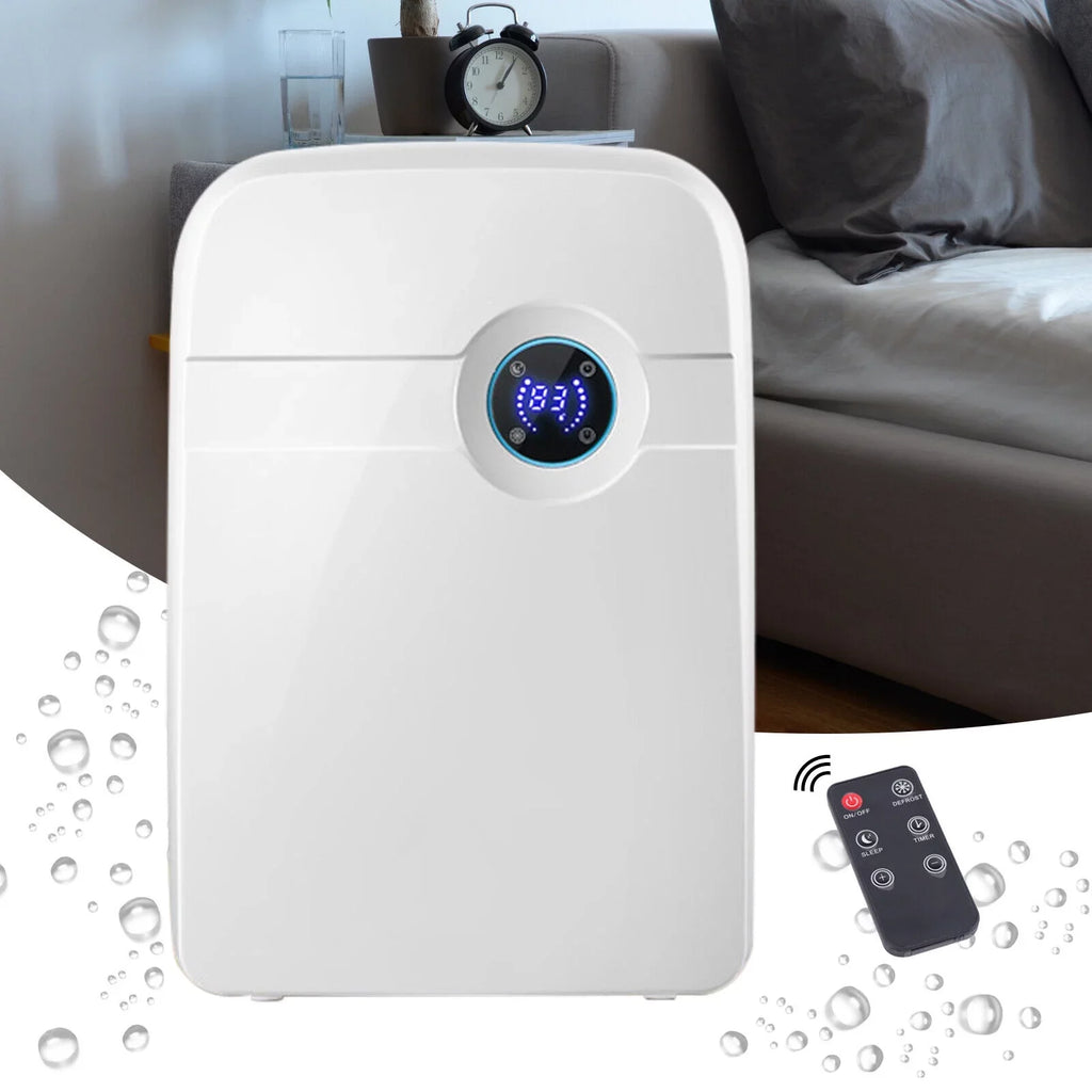 Bedroom Tank RV Moisture 2.5L MIni Compact Dryer Caravan w/ Drain Water for Portable Garage ZhdnBhnos Hose Dehumidifier