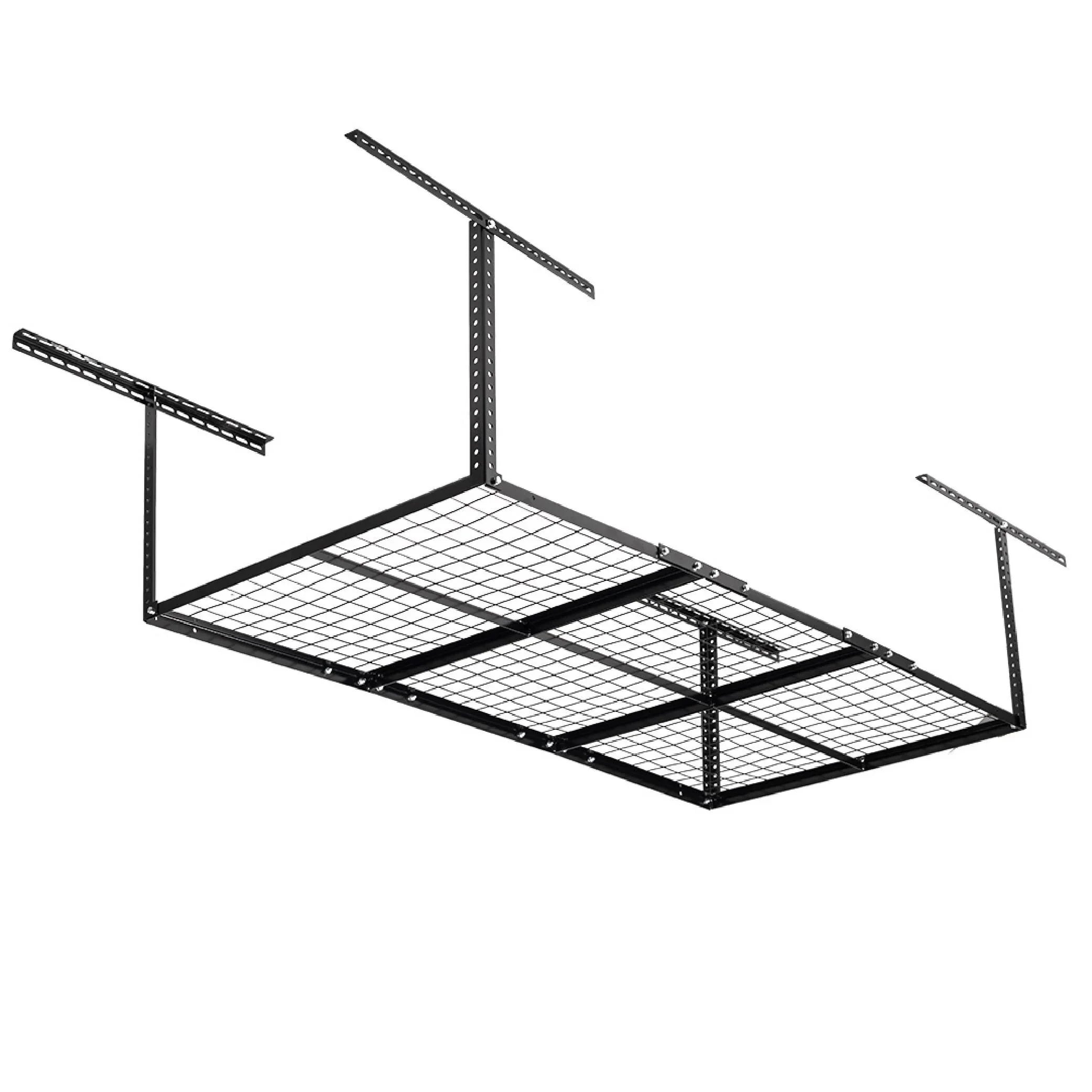 Grid 41" x Ceiling Metal Organization Bikes Adjustable for Storage Storage Wire Loading System, with Attachments 500 Titan LB Height, 6' Overhead 3' Rack, Bins to Capacity, 20" Garage Mount Equipment